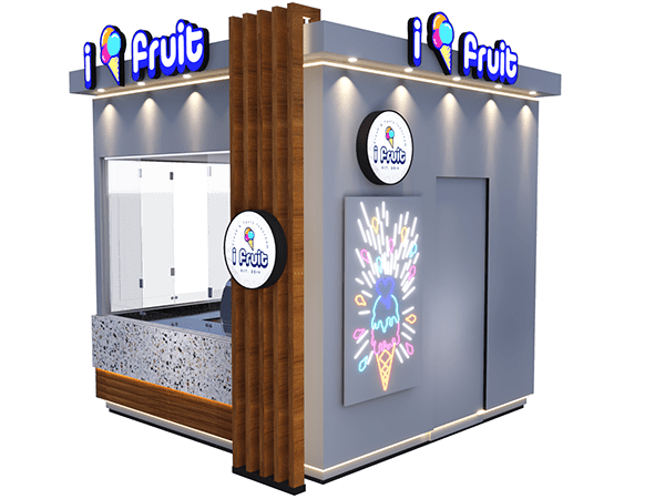  Ice Cream Outdoor Kiosk