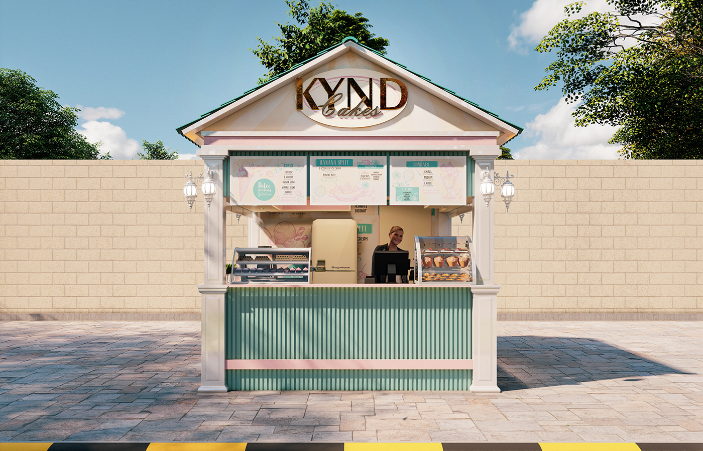 outdoor kiosk