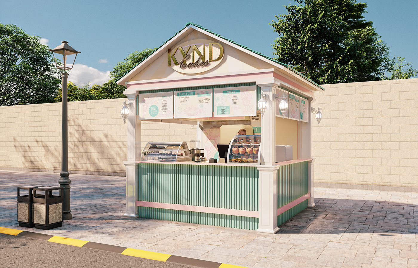 outdoor kiosk