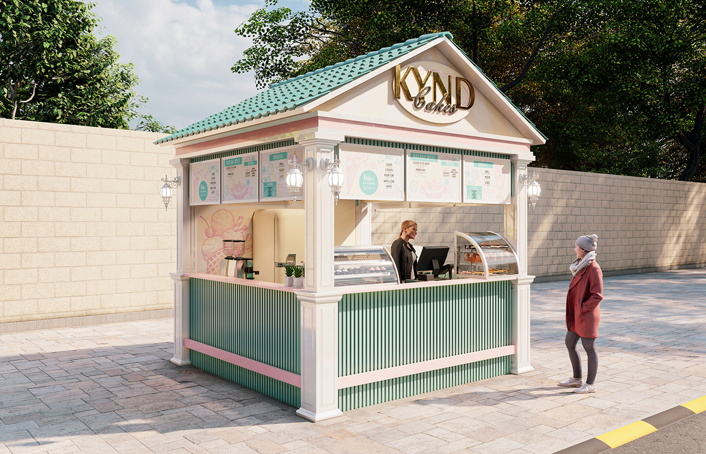outdoor kiosk