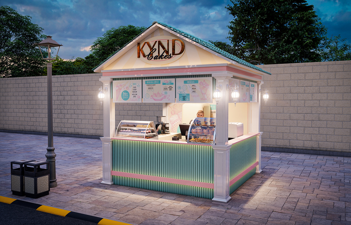 outdoor kiosk