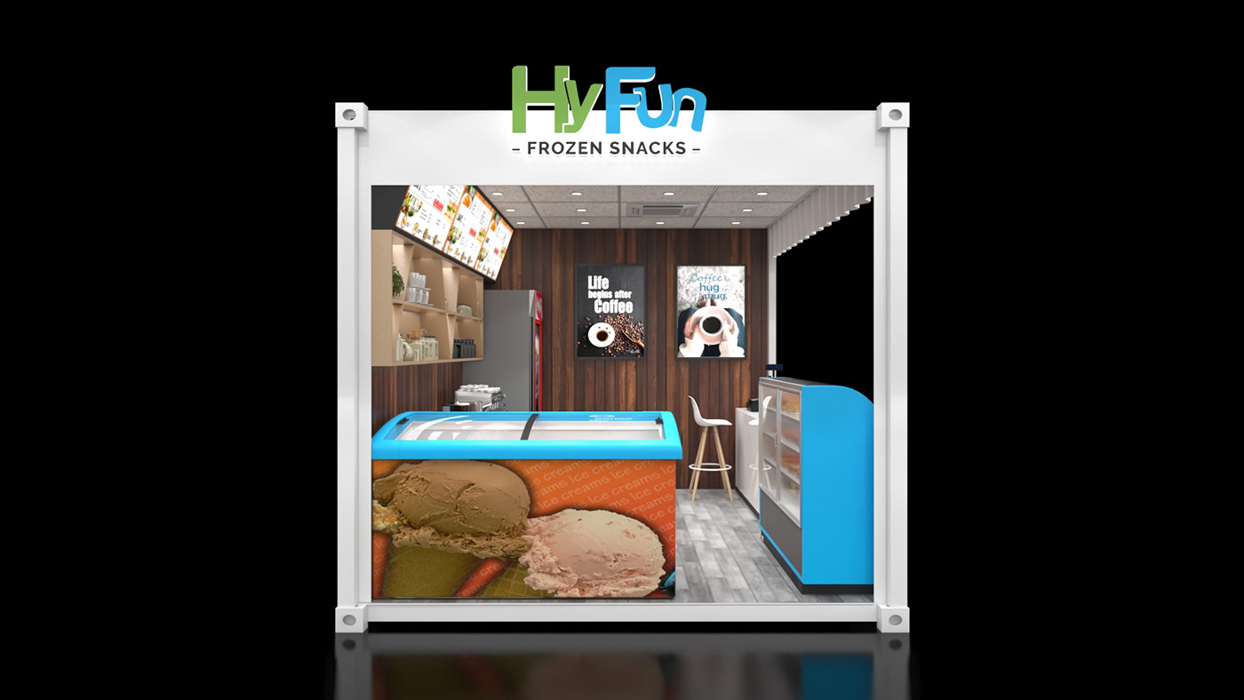 Outdoor kiosk