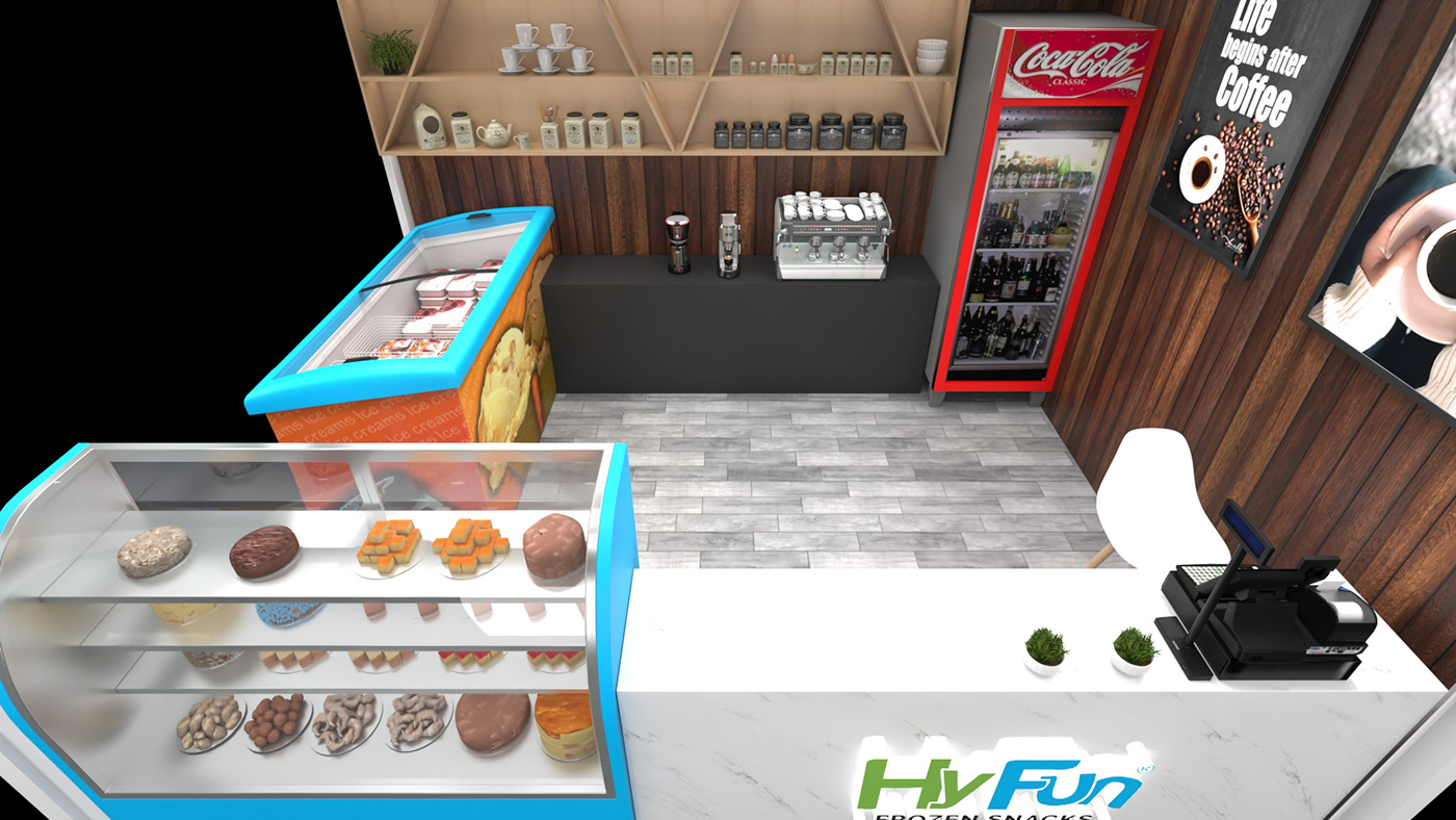 Outdoor kiosk