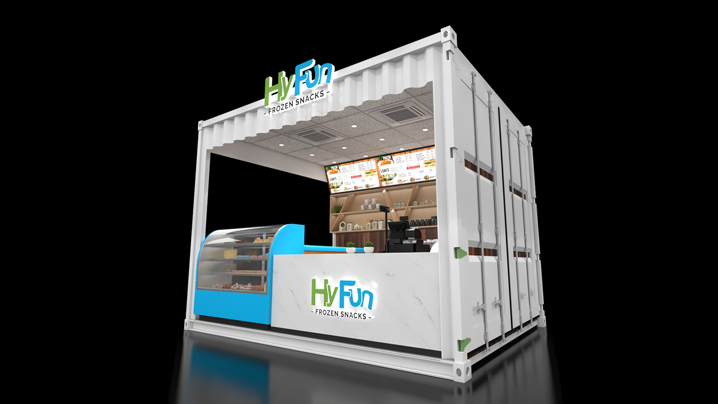 Outdoor kiosk