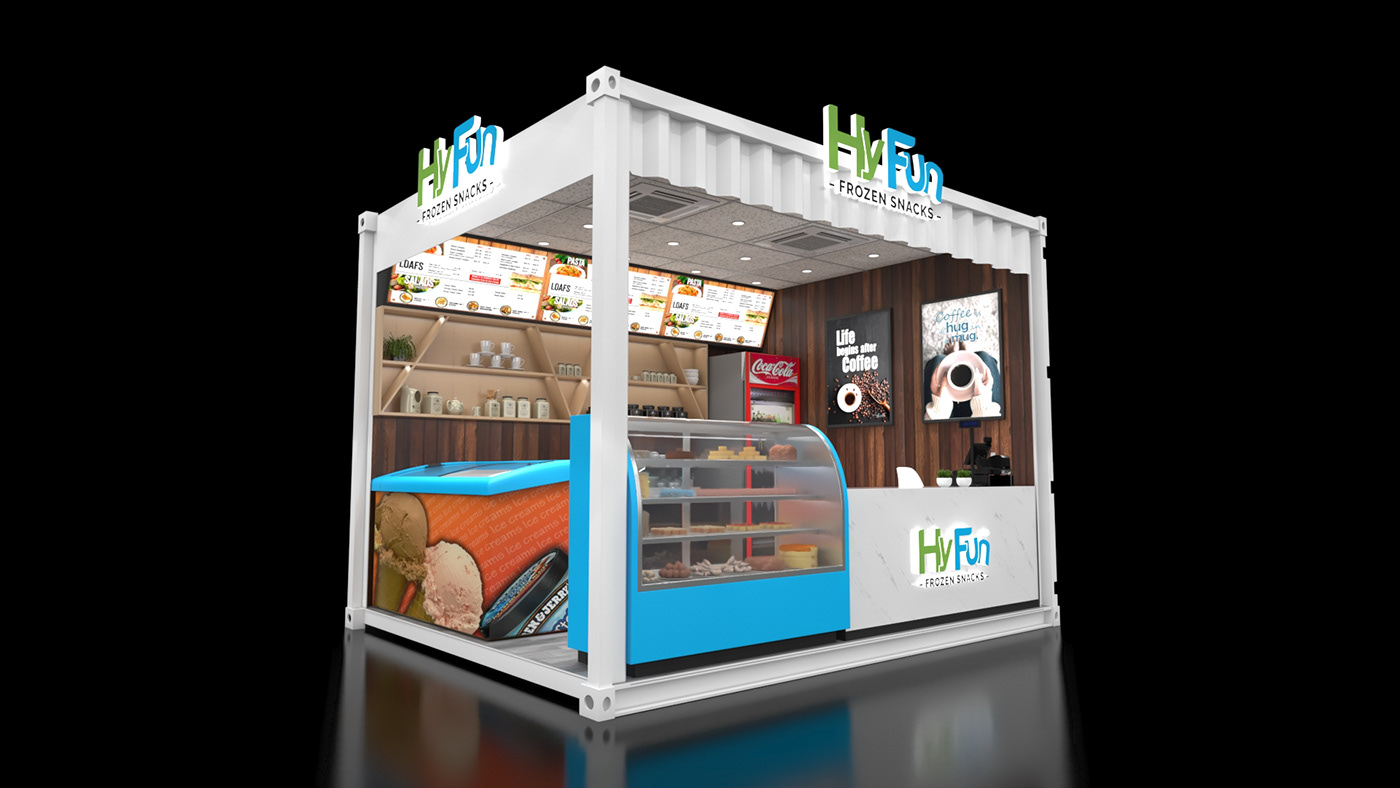 Outdoor kiosk