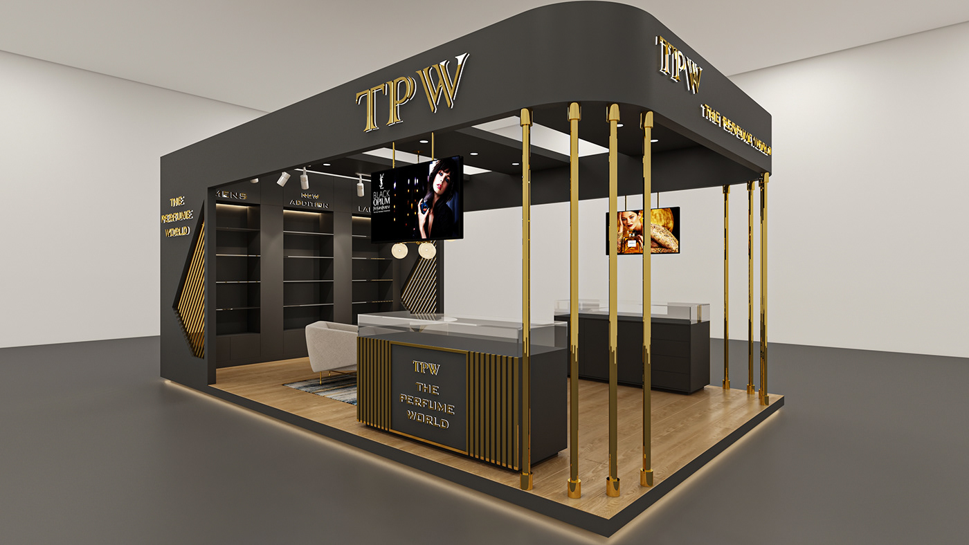 perfume booth