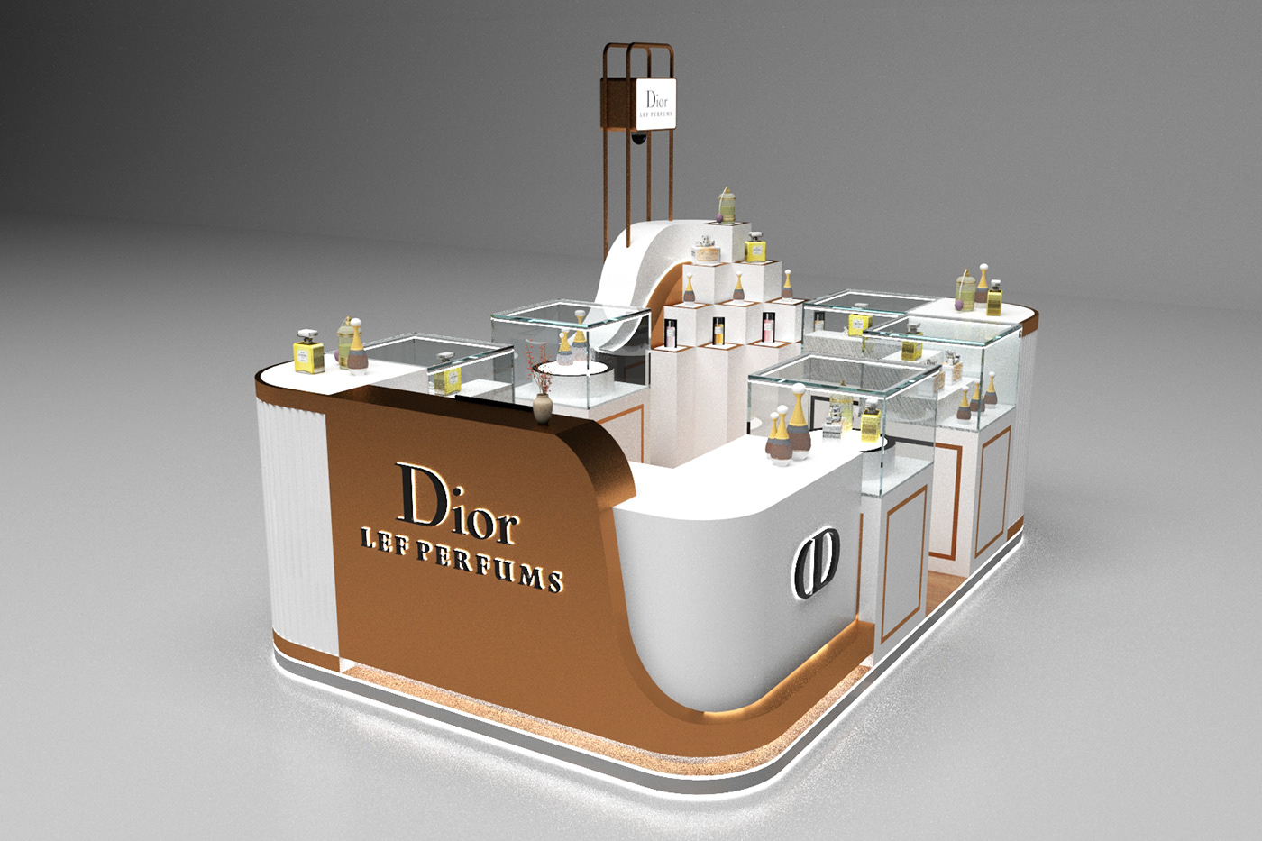 Perfume Indoor Kiosk 
