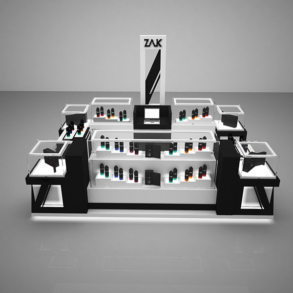 perfume kiosk