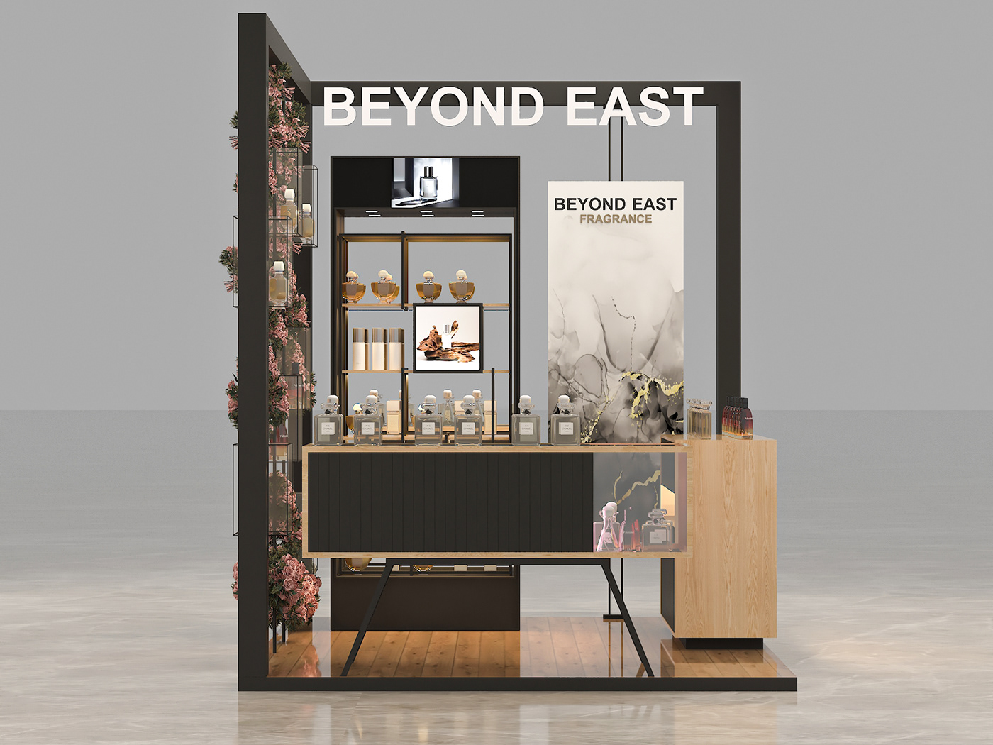 Exquisite Perfume Indoor Kiosk
