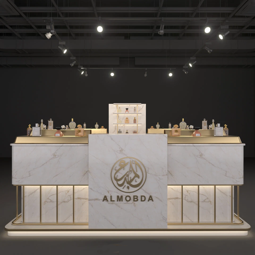 perfume kiosk
