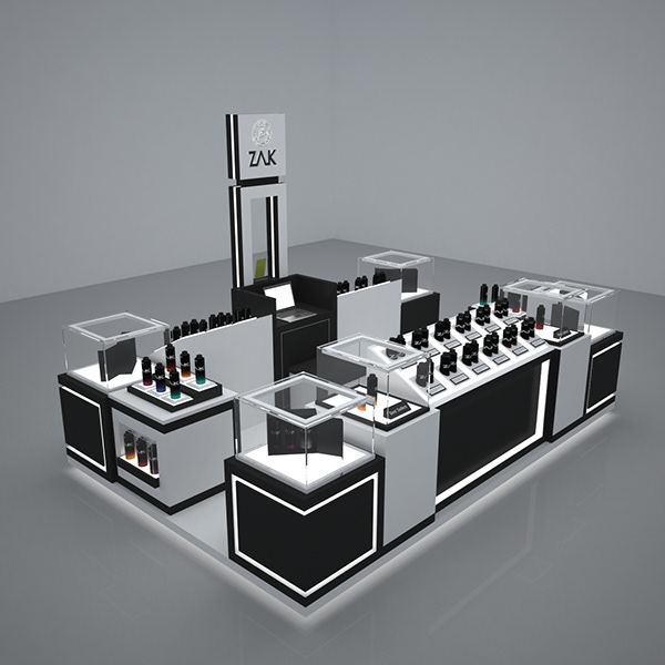 perfume kiosk