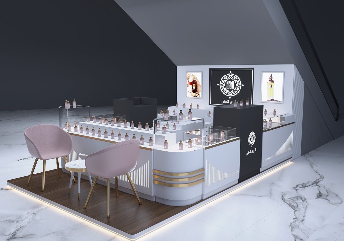 Perfume Kiosk Mall