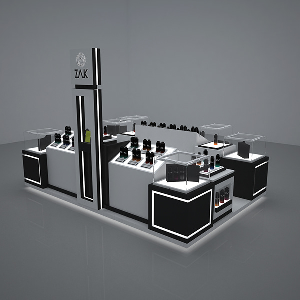 perfume kiosk