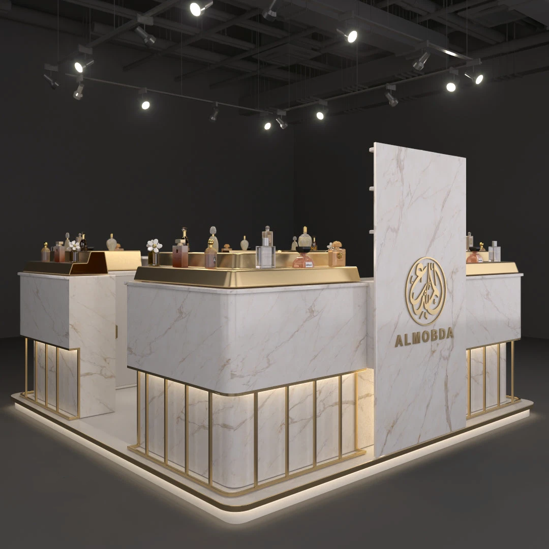 perfume kiosk