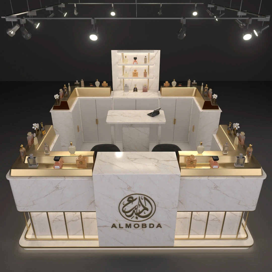perfume kiosk