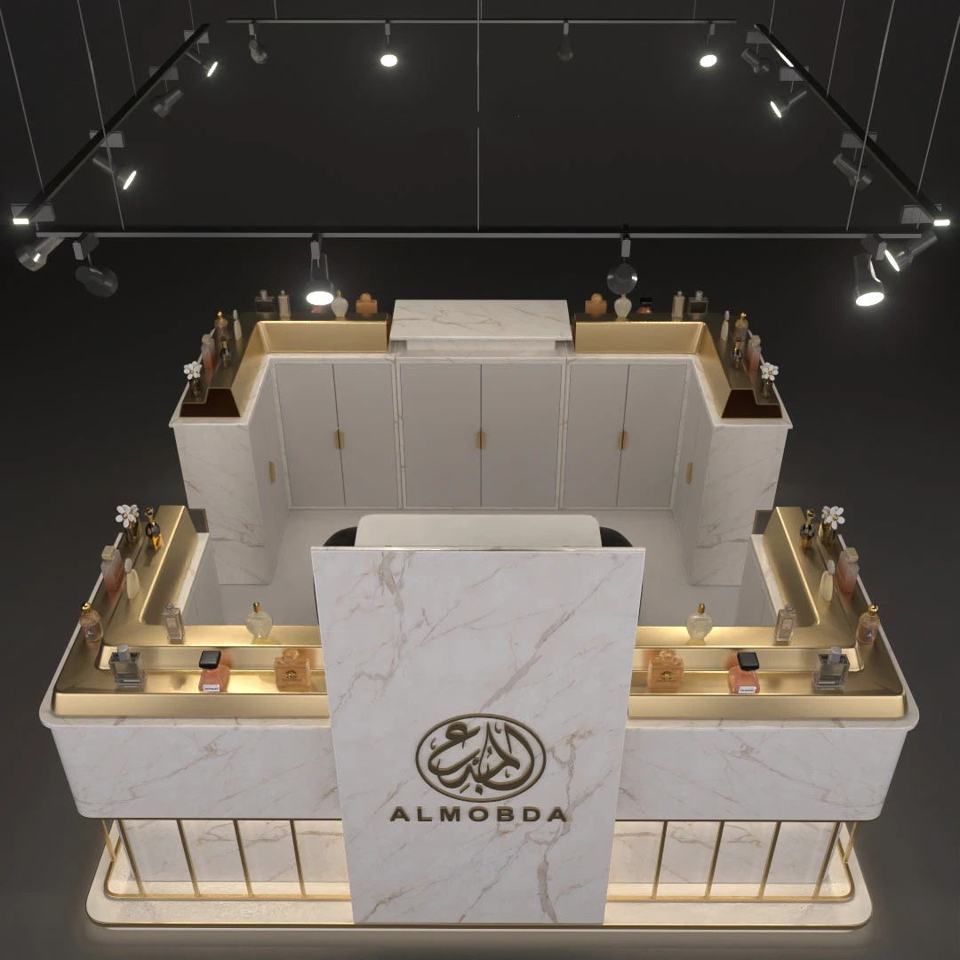 perfume kiosk