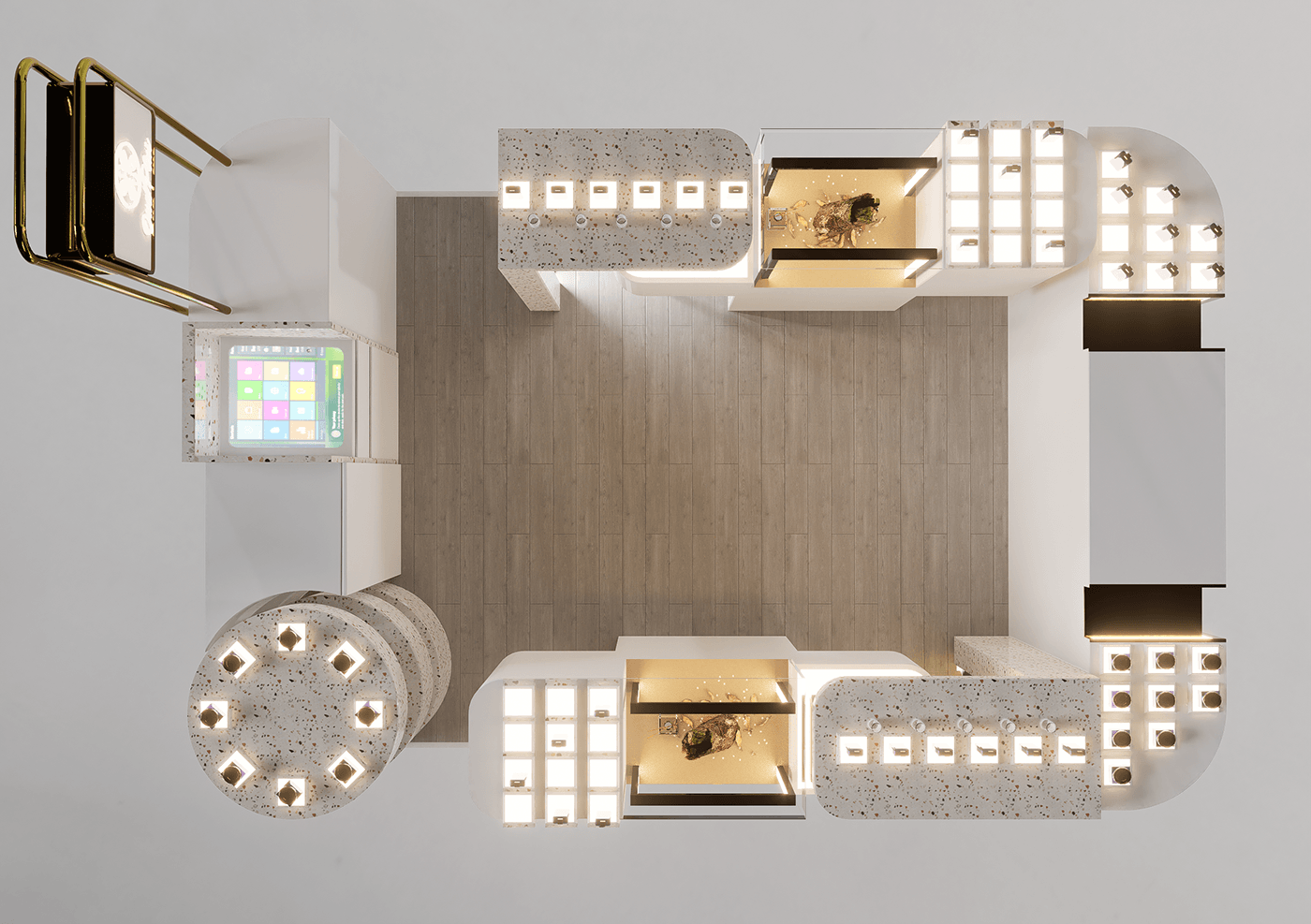 Perfume Counter Bar 