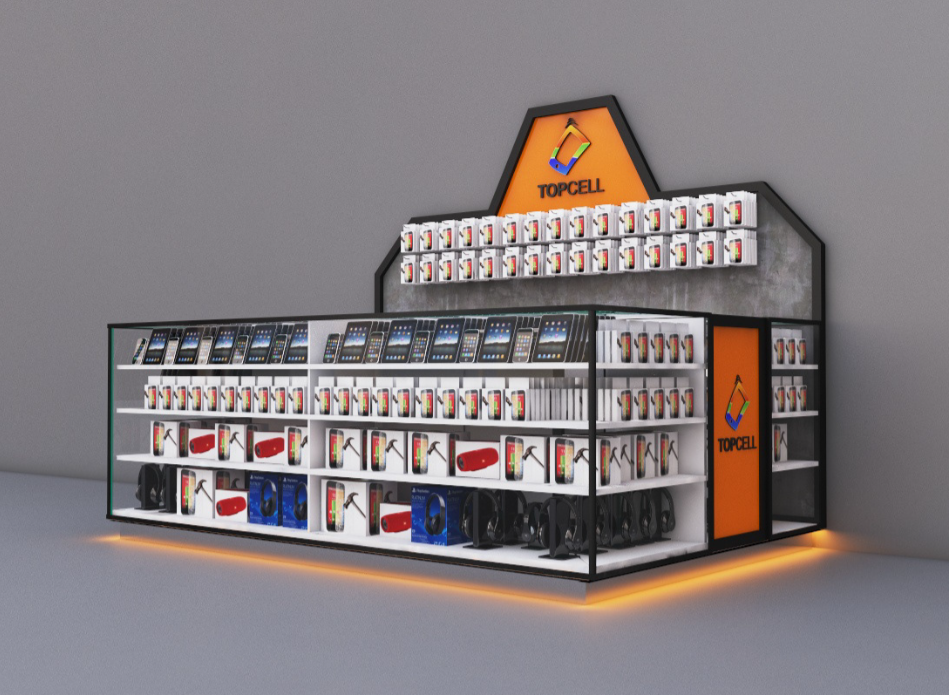 phone accessories counter