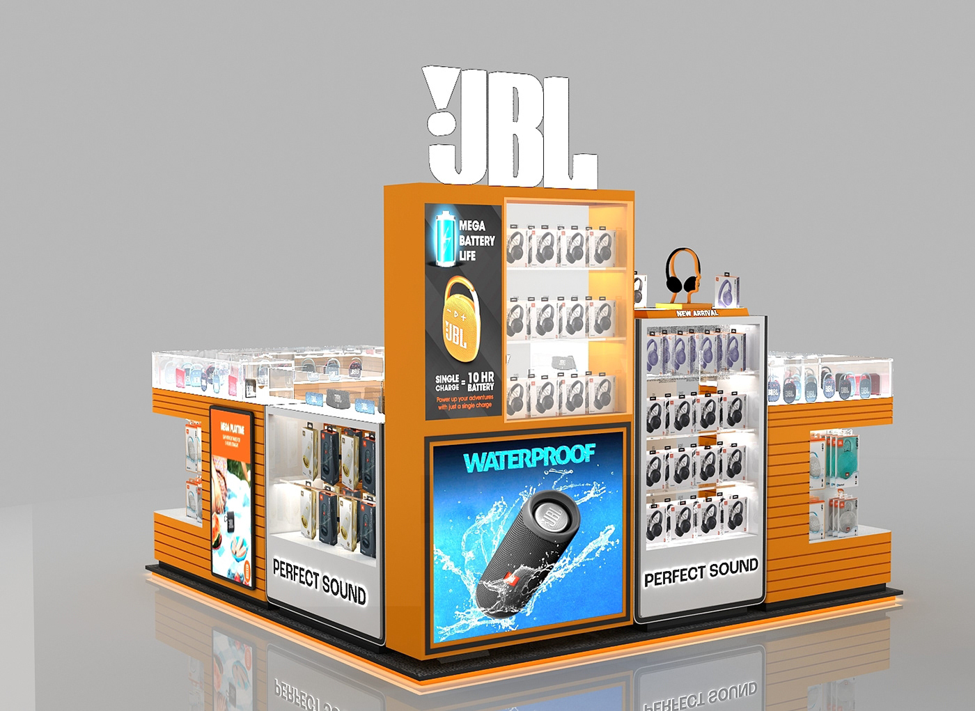 Phone Accessories Display