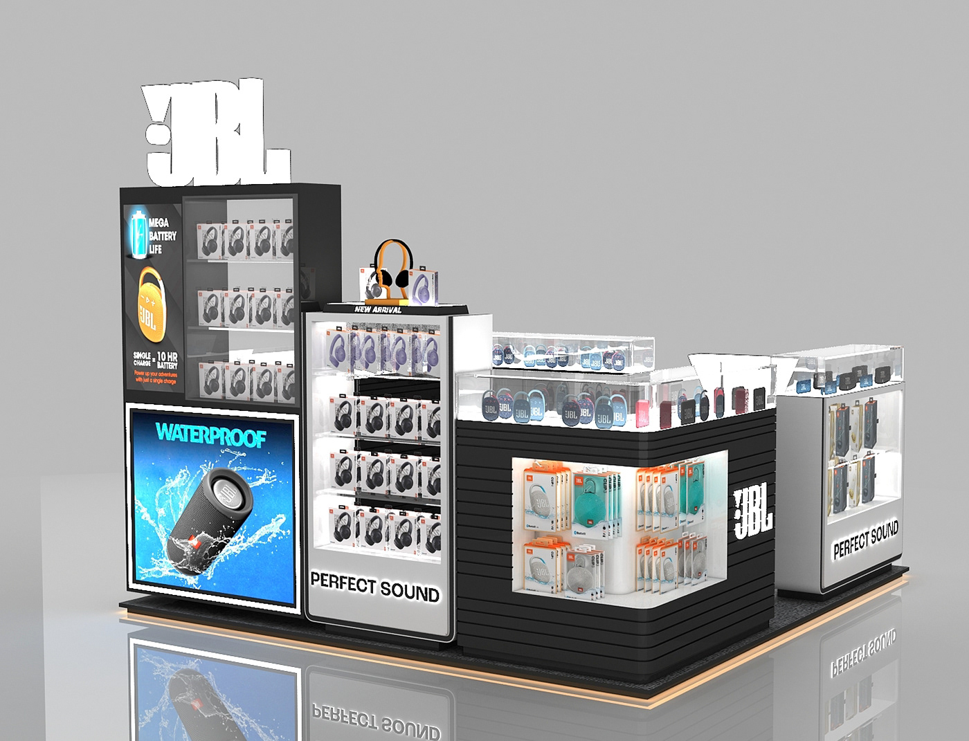 Phone Accessories Display