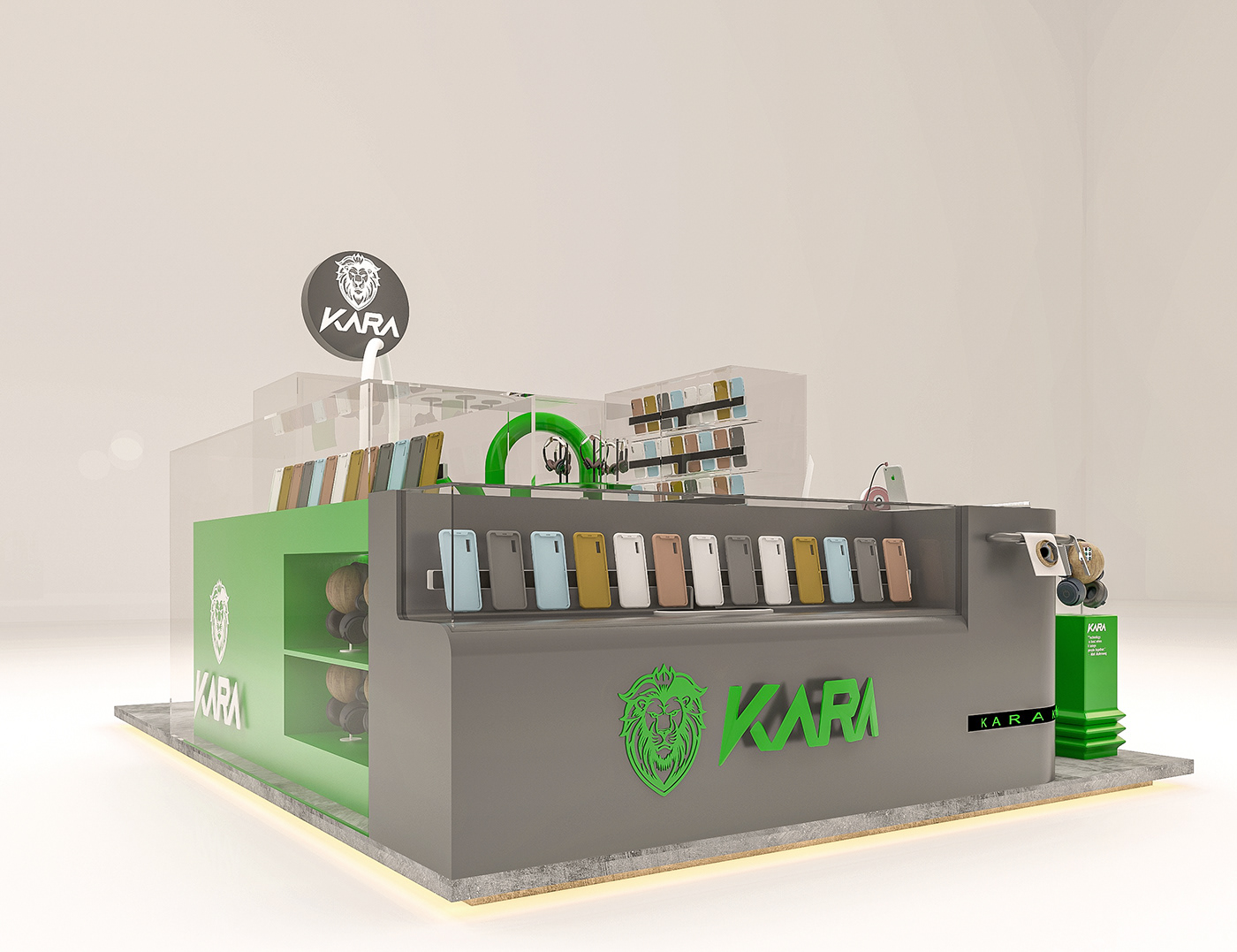 Special Phone Display Kiosk