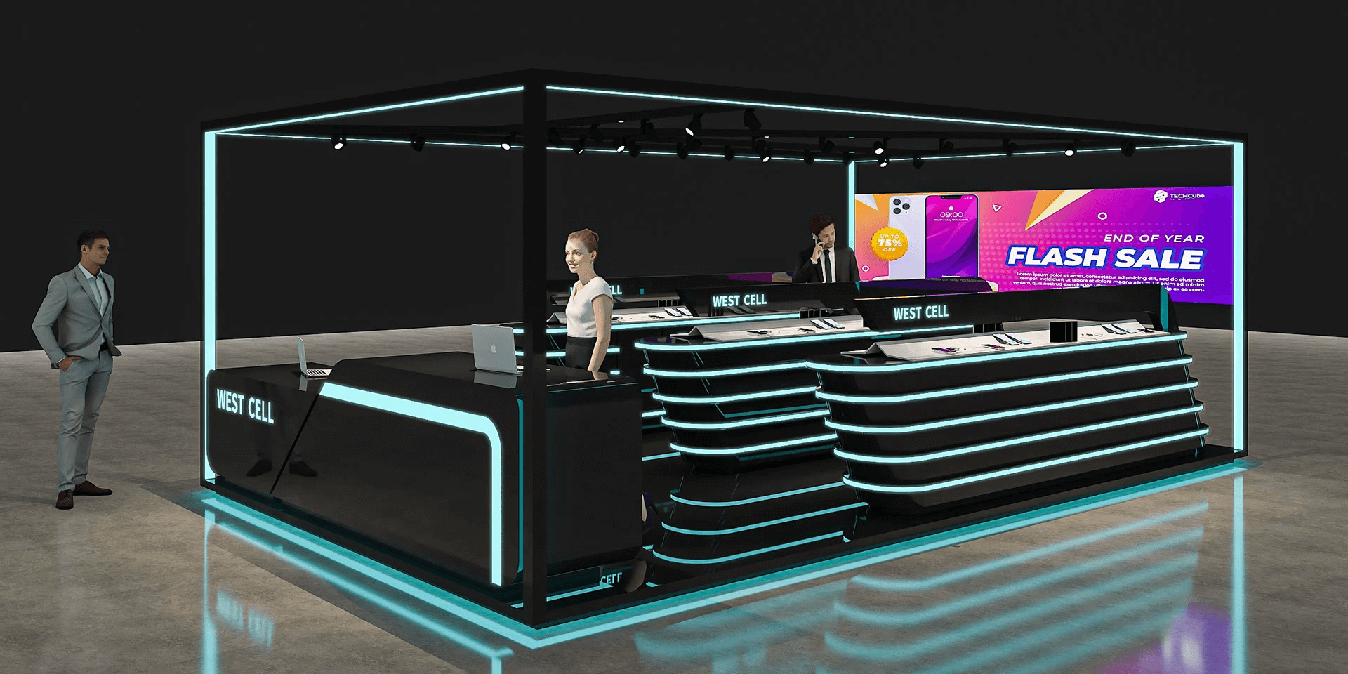 phone kiosk