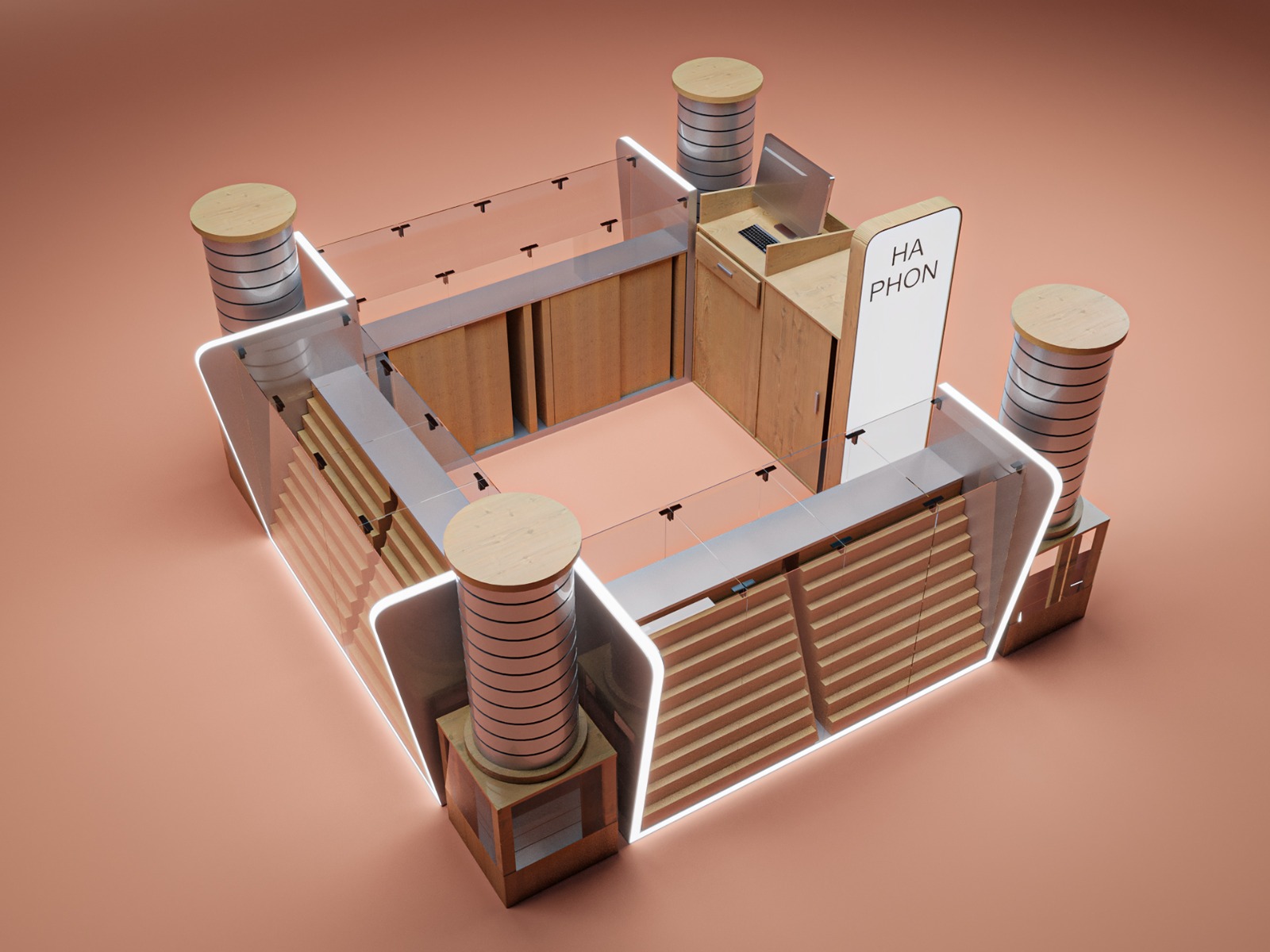 Innovate Phone Retail Accessory kiosk
