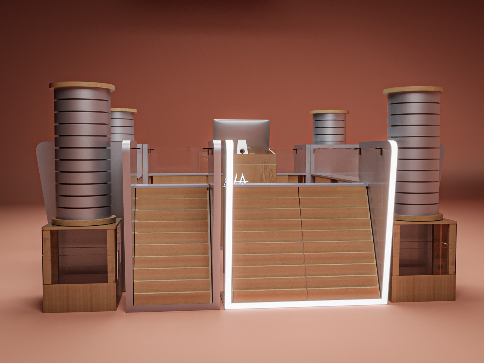 Innovate Phone Retail Accessory kiosk