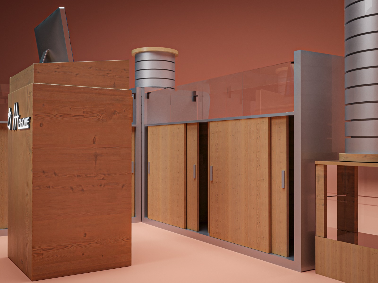 Innovate Phone Retail Accessory kiosk