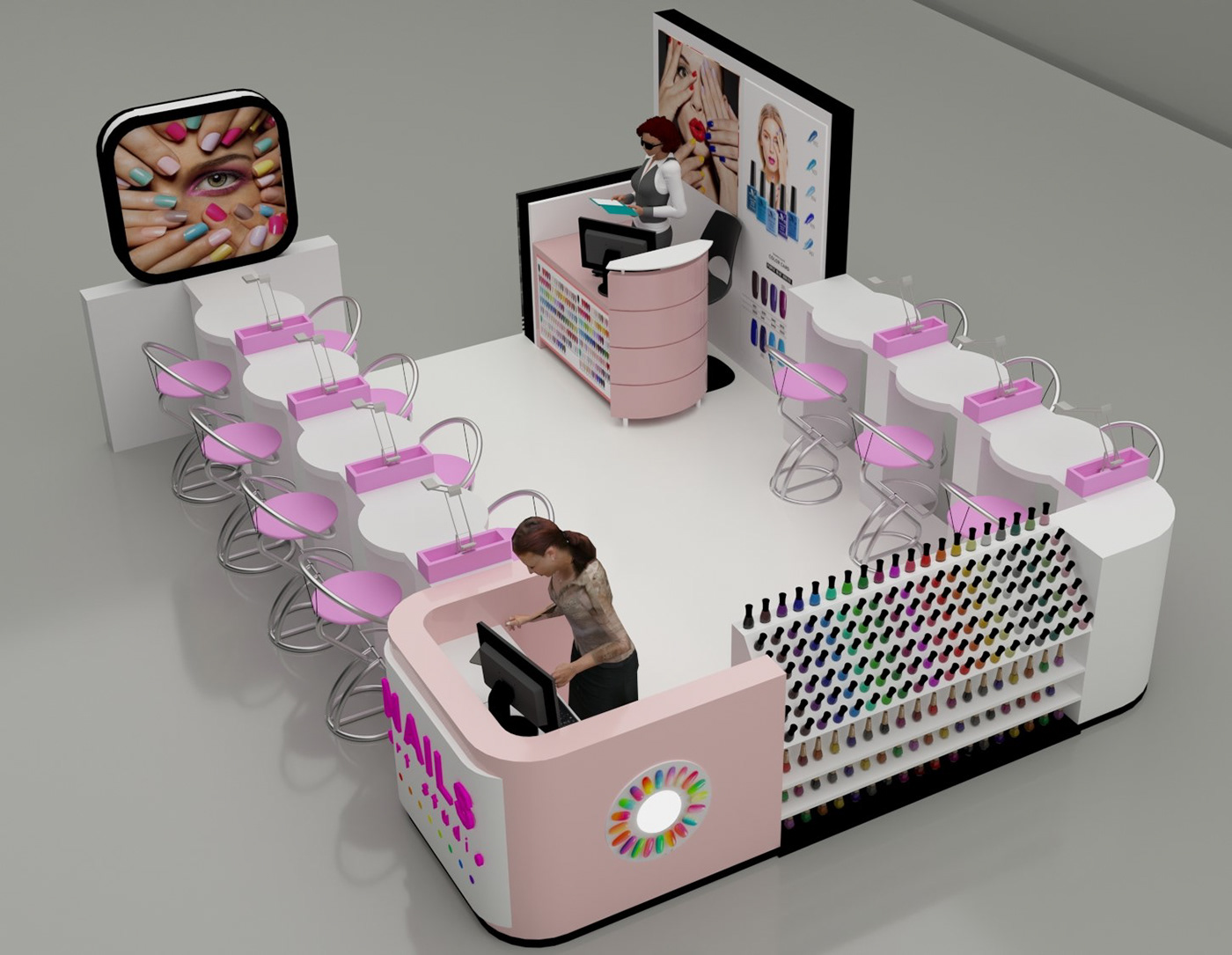 Nail Beauty Counter 
