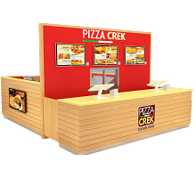 pizza kiosk indoor