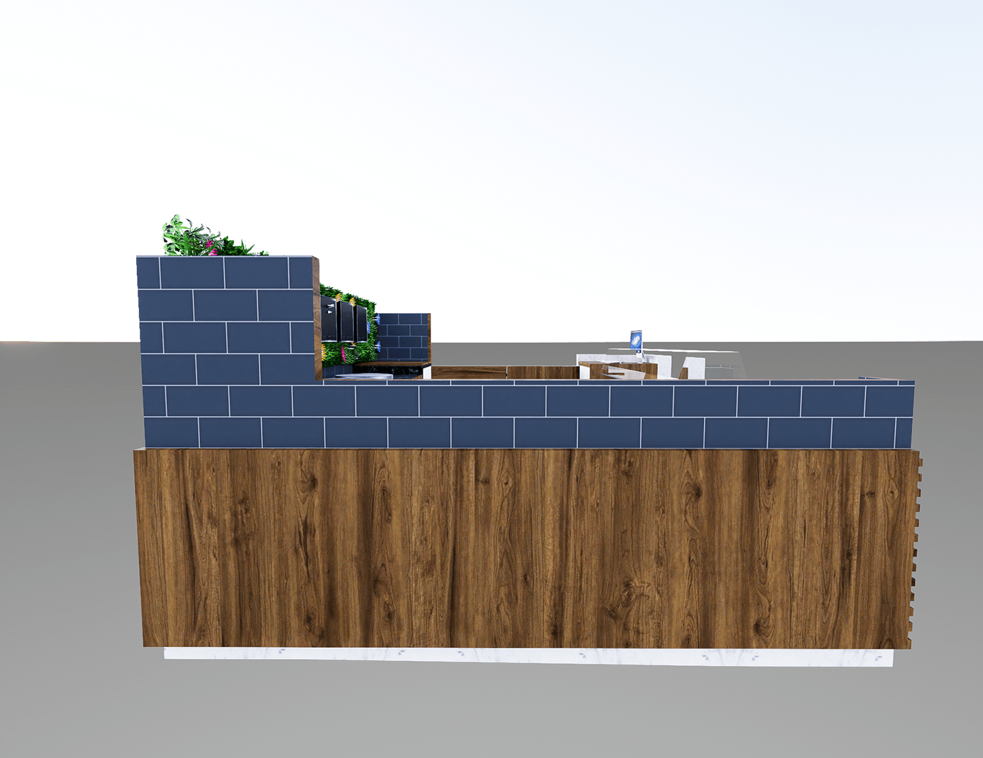 Natural Pizza Food Kiosk 