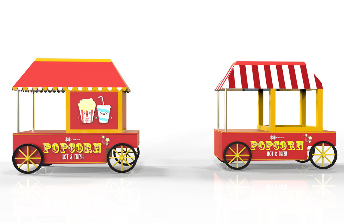 Popcorn Cart 
