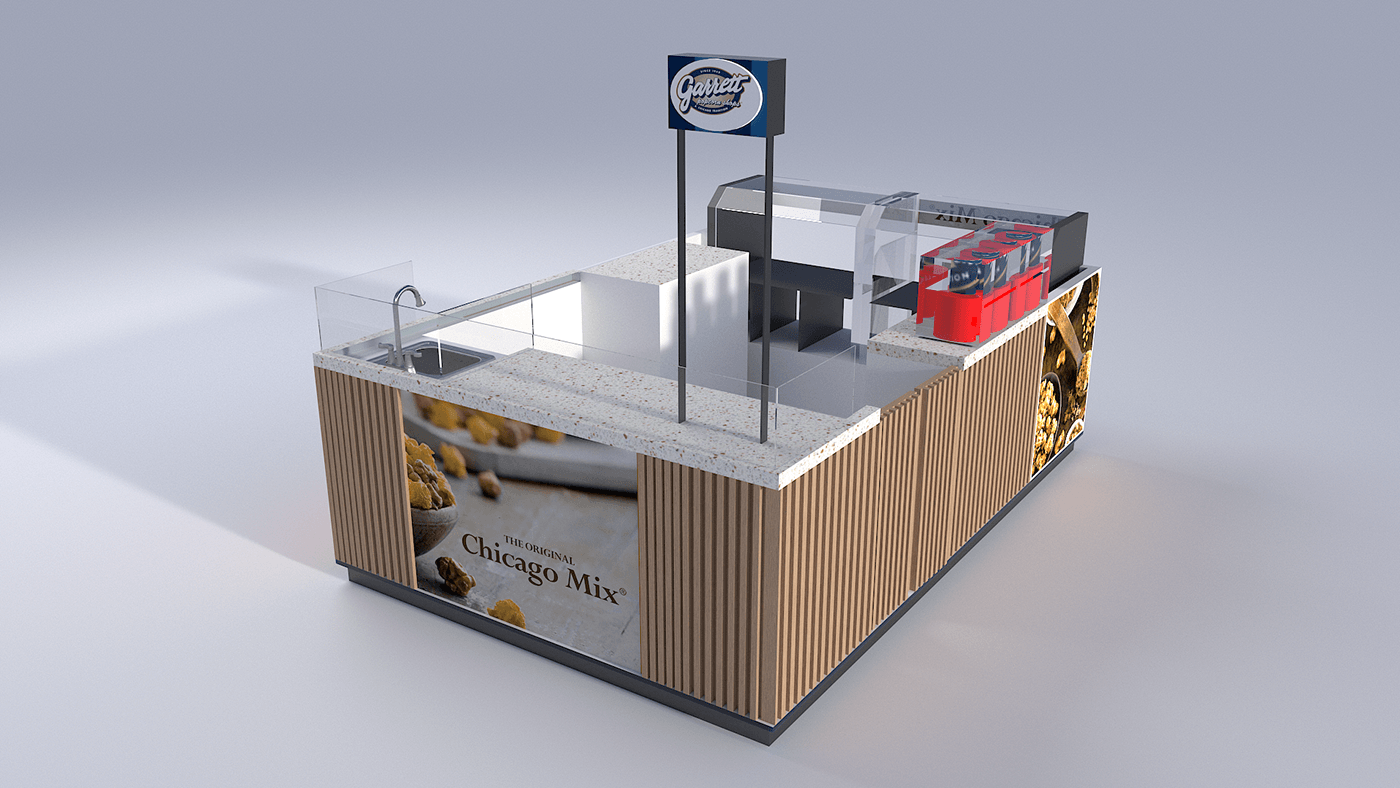 Popcorn Food Kiosk