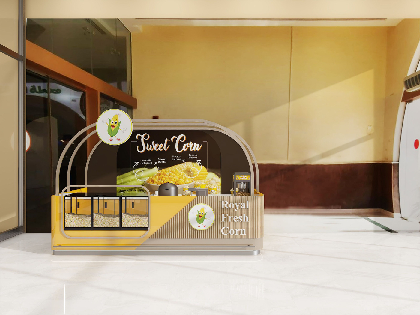 Popcorn kiosk