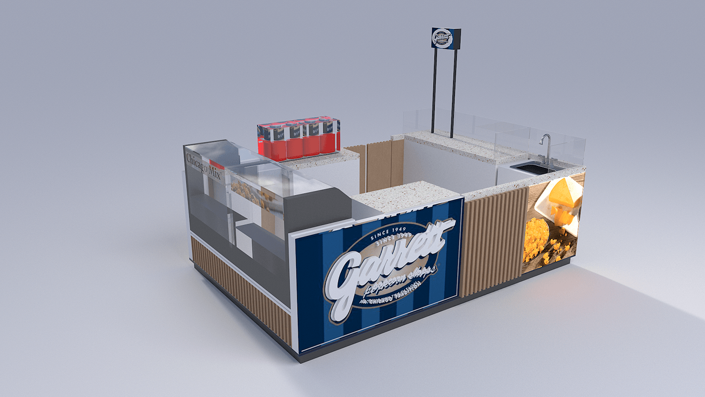 Popcorn Food Kiosk