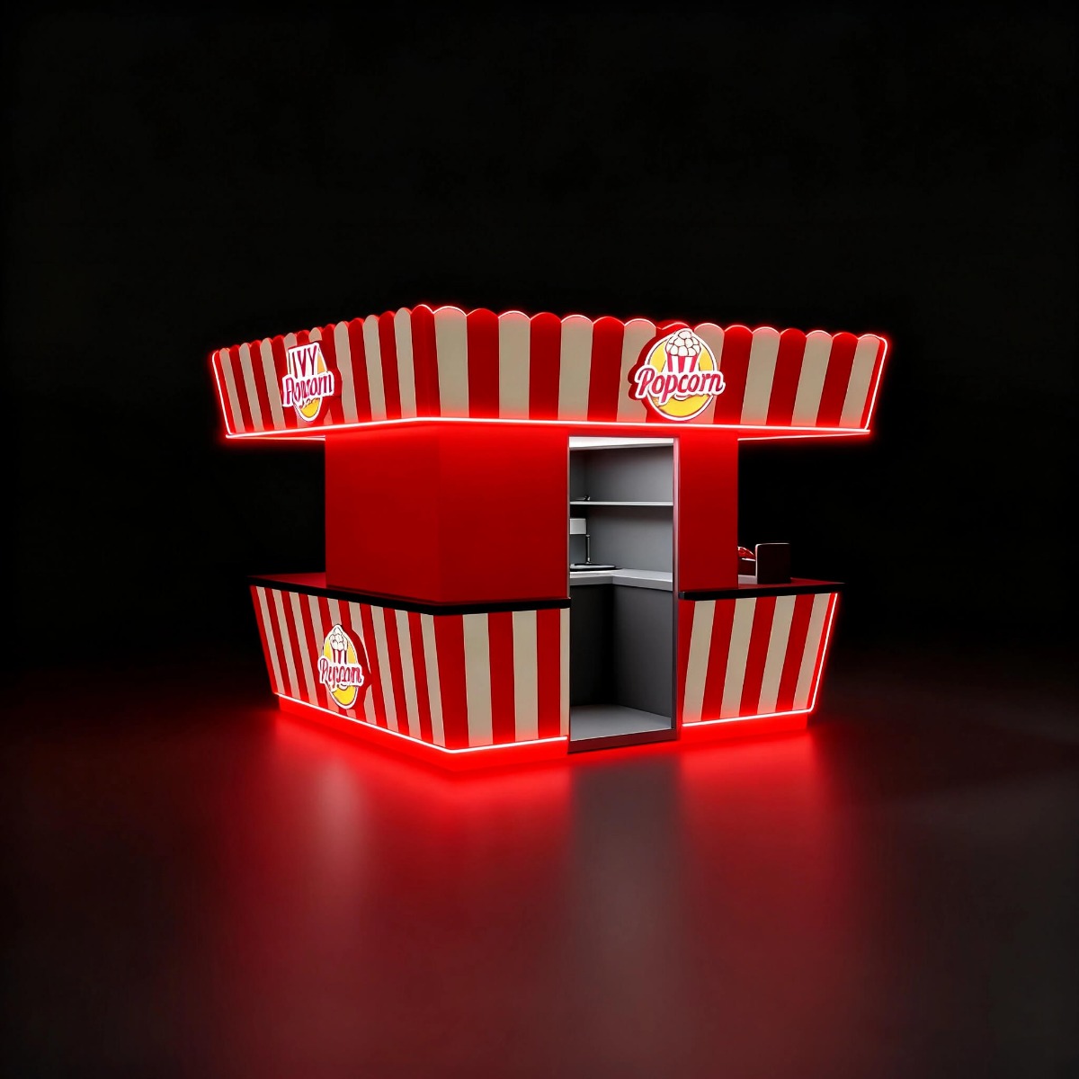 popcorn kiosk
