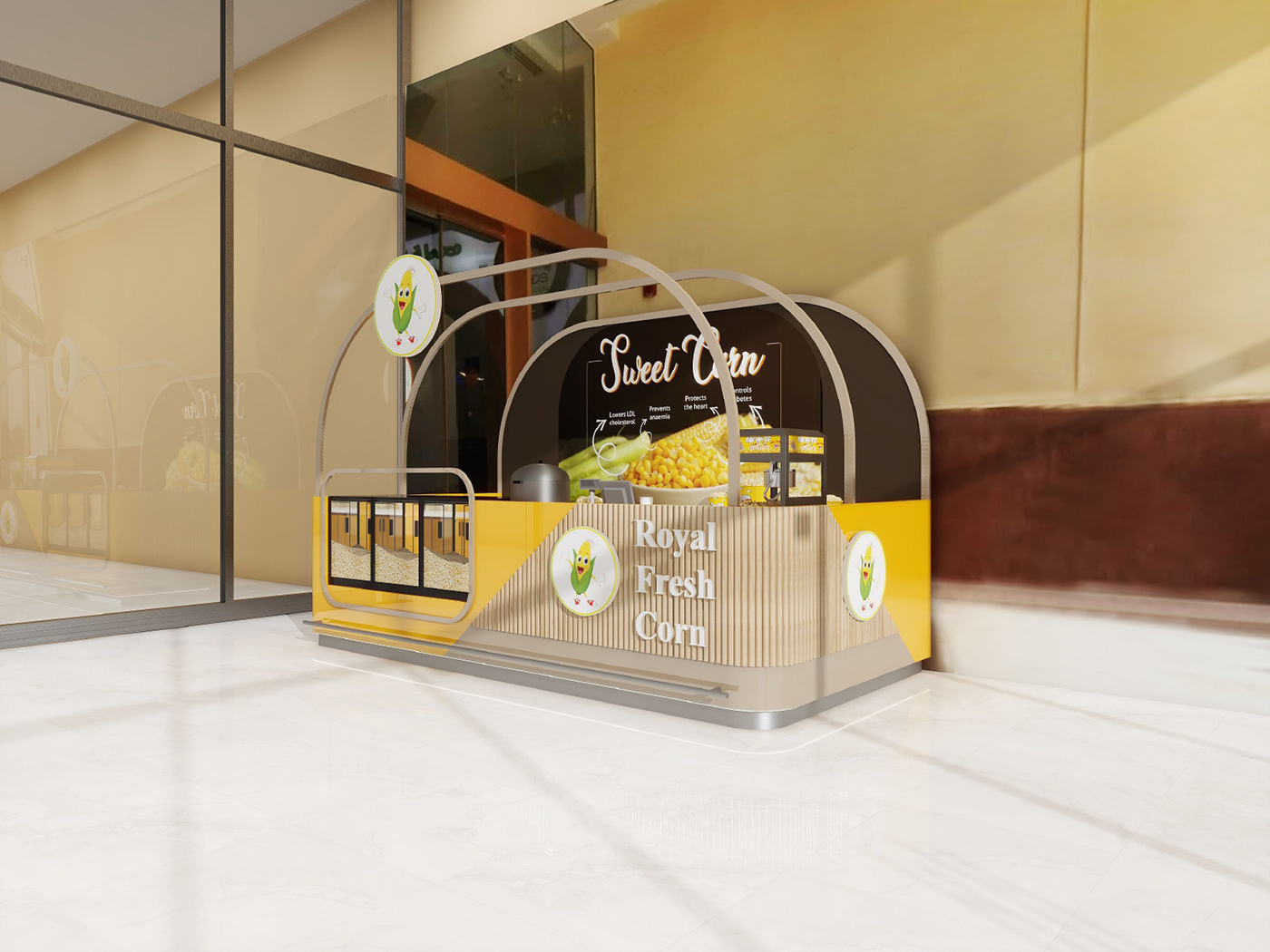 Popcorn kiosk