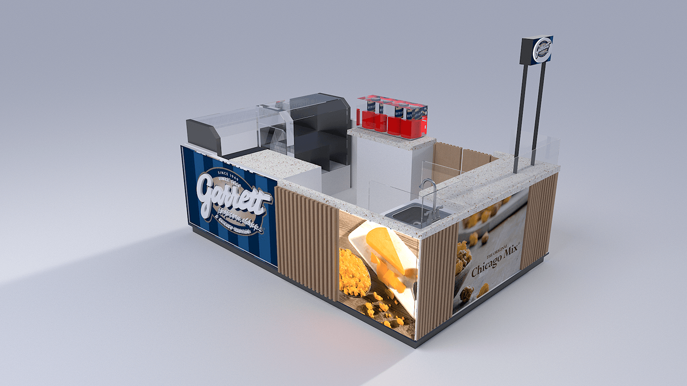 Popcorn Food Kiosk
