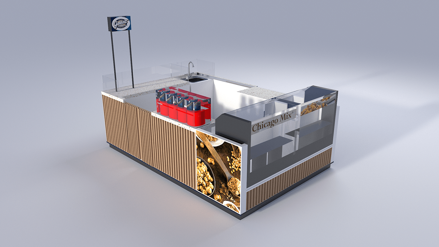 Popcorn Food Kiosk