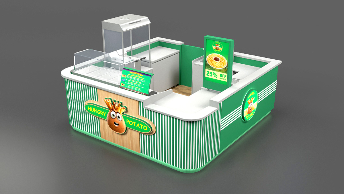 Potato Food Kiosk