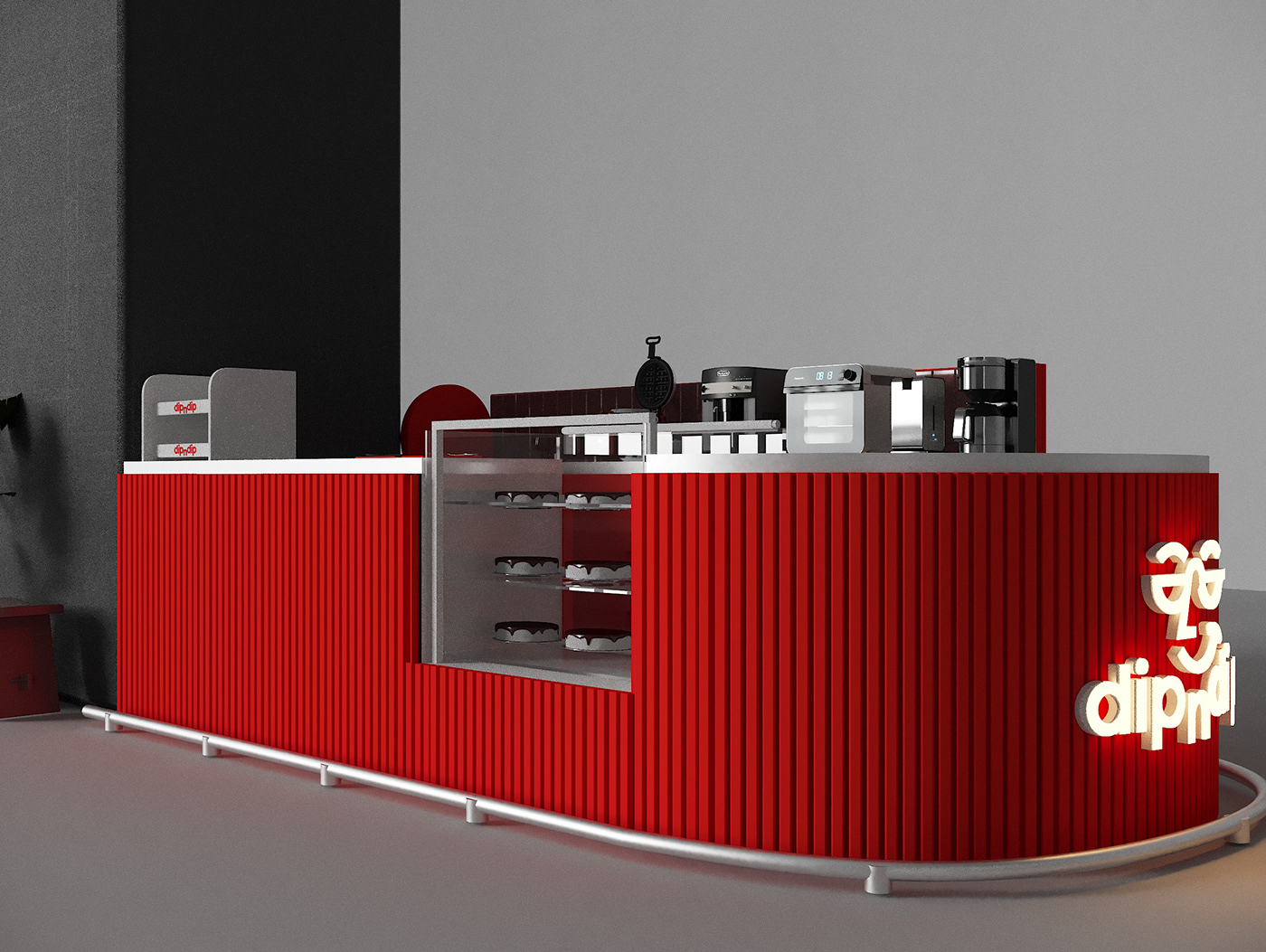 Bar Food Counter