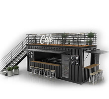 shipping container restaurant