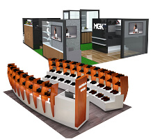 Indoor Shoe Kiosk Design