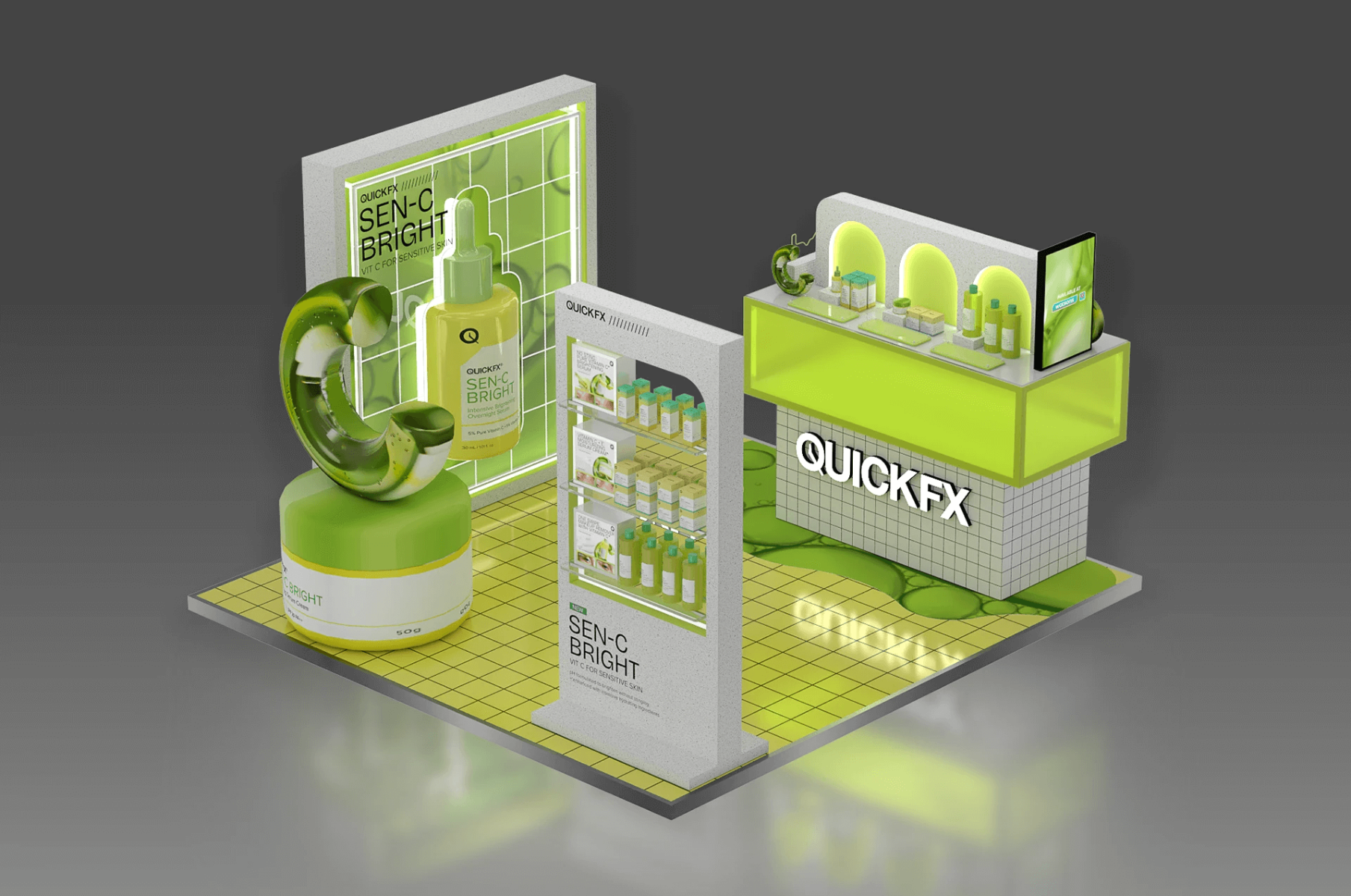 Creative Skincare Pop-up