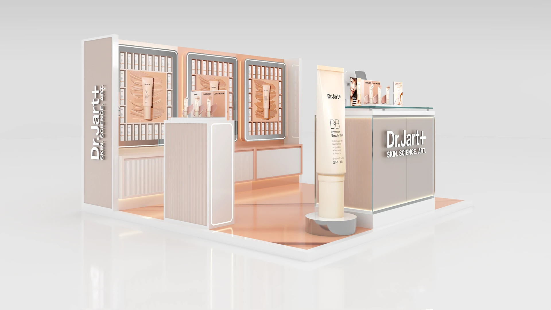 beauty kiosk