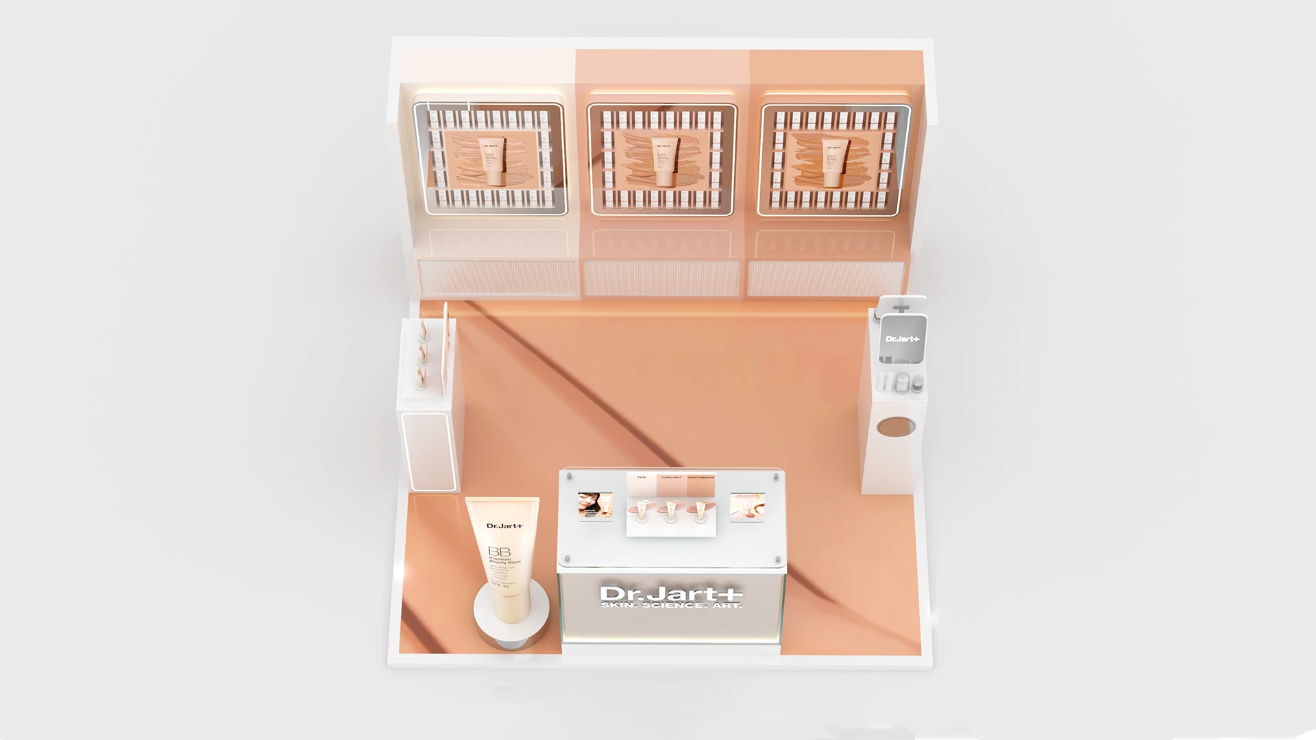 beauty kiosk