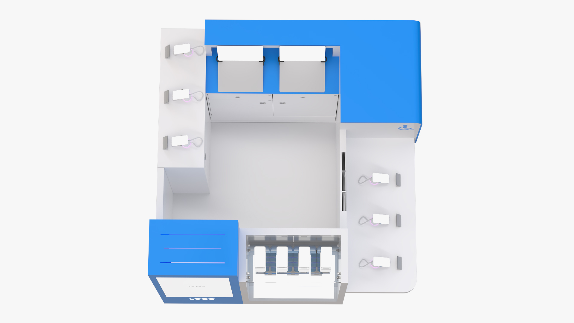 Phone Accessories Kiosk