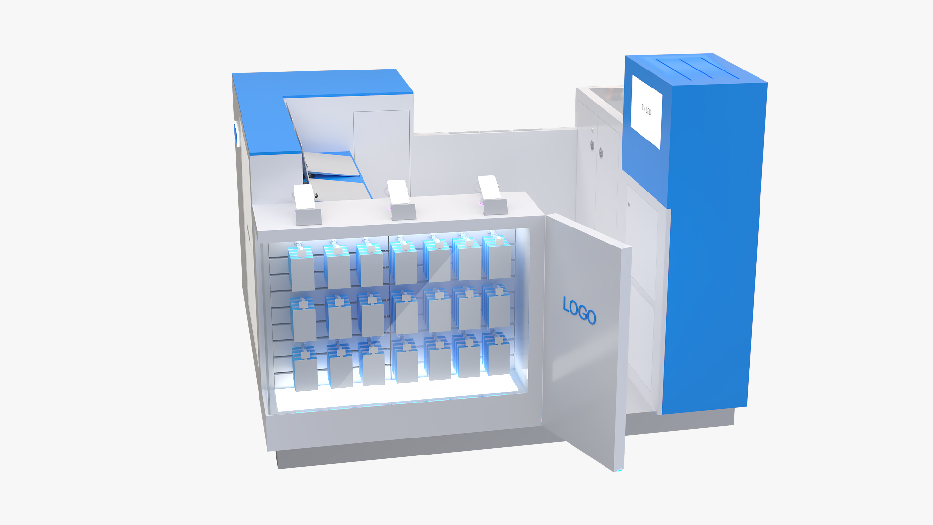 Phone Accessories Kiosk