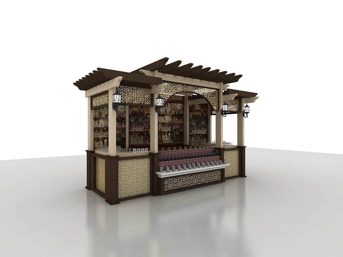  Souvenir Gift Kiosk
